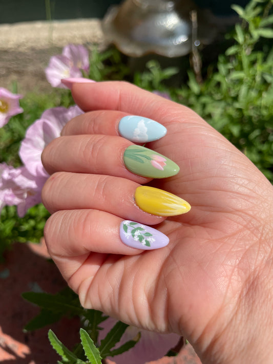 Pastels and Flowers