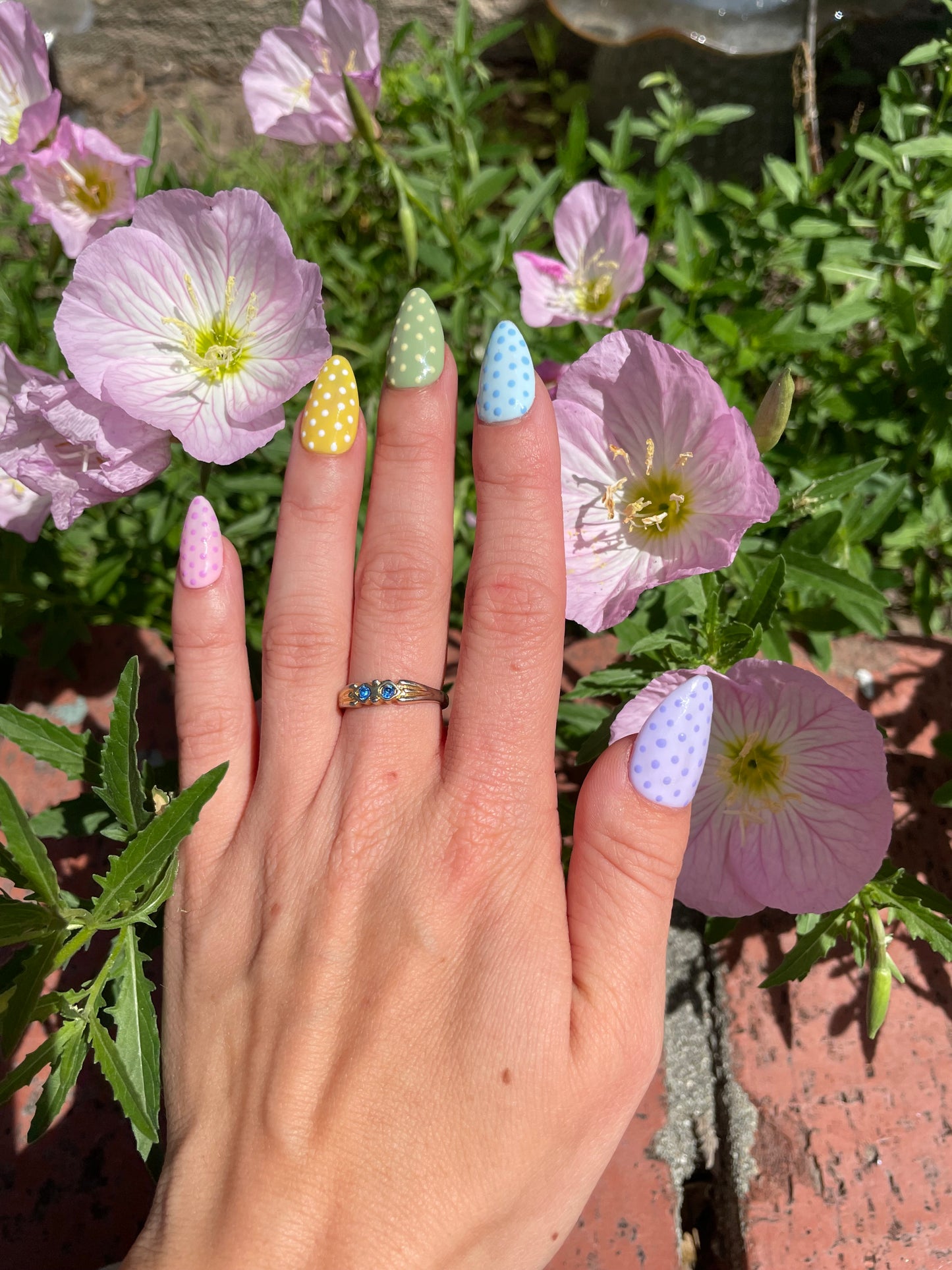 Pastel Polka Dots