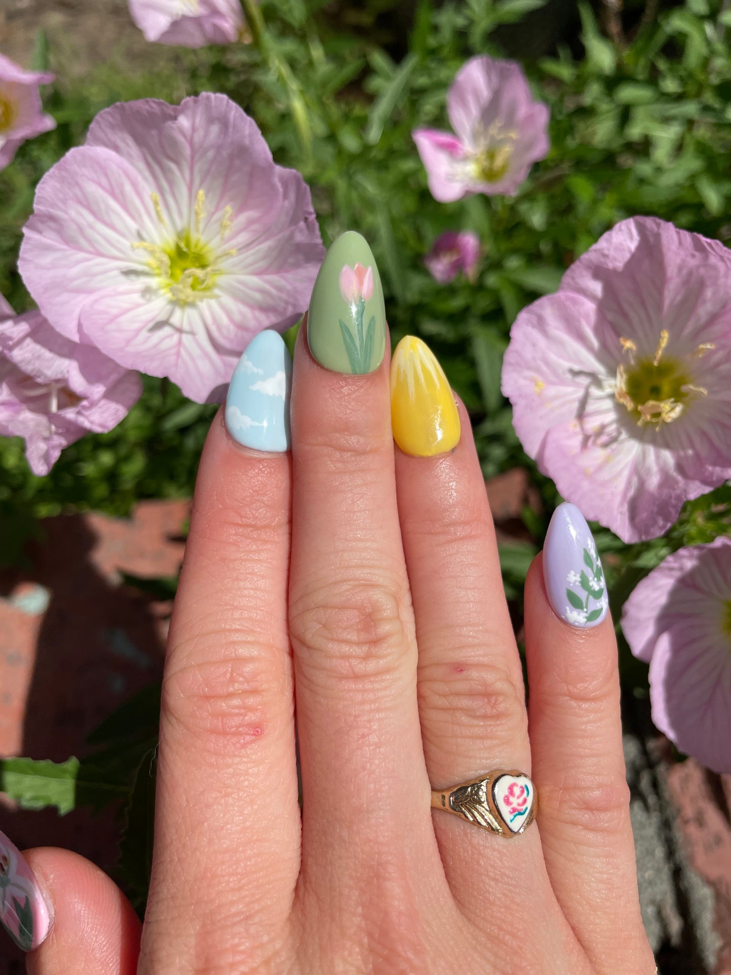 Pastels and Flowers