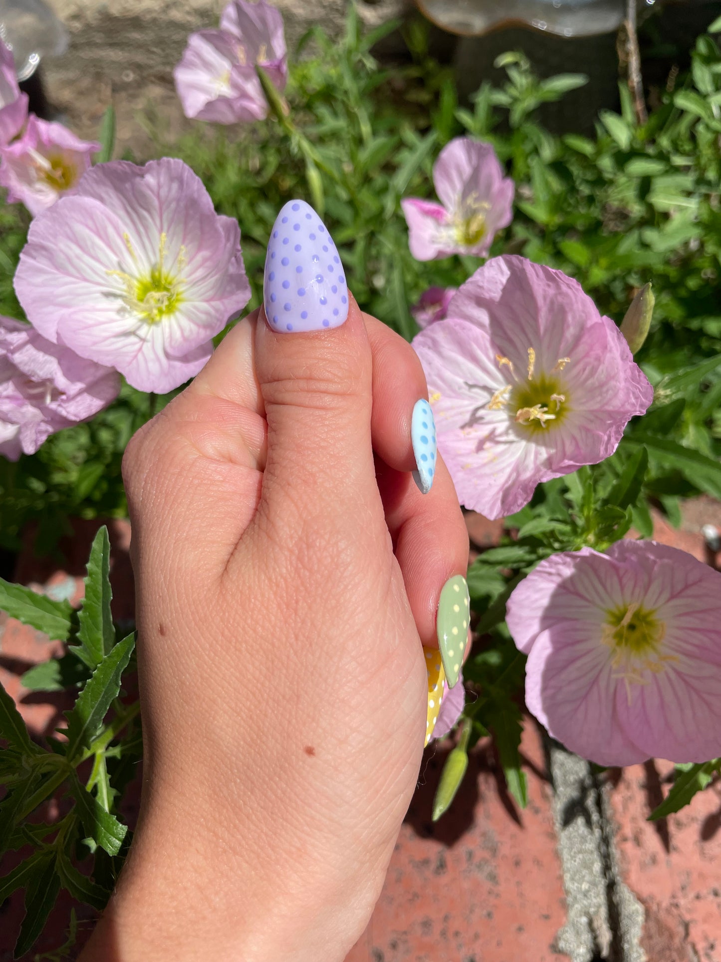 Pastel Polka Dots