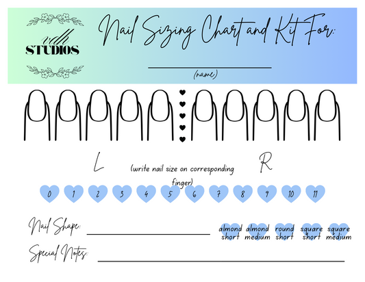 Sizing Chart Kit