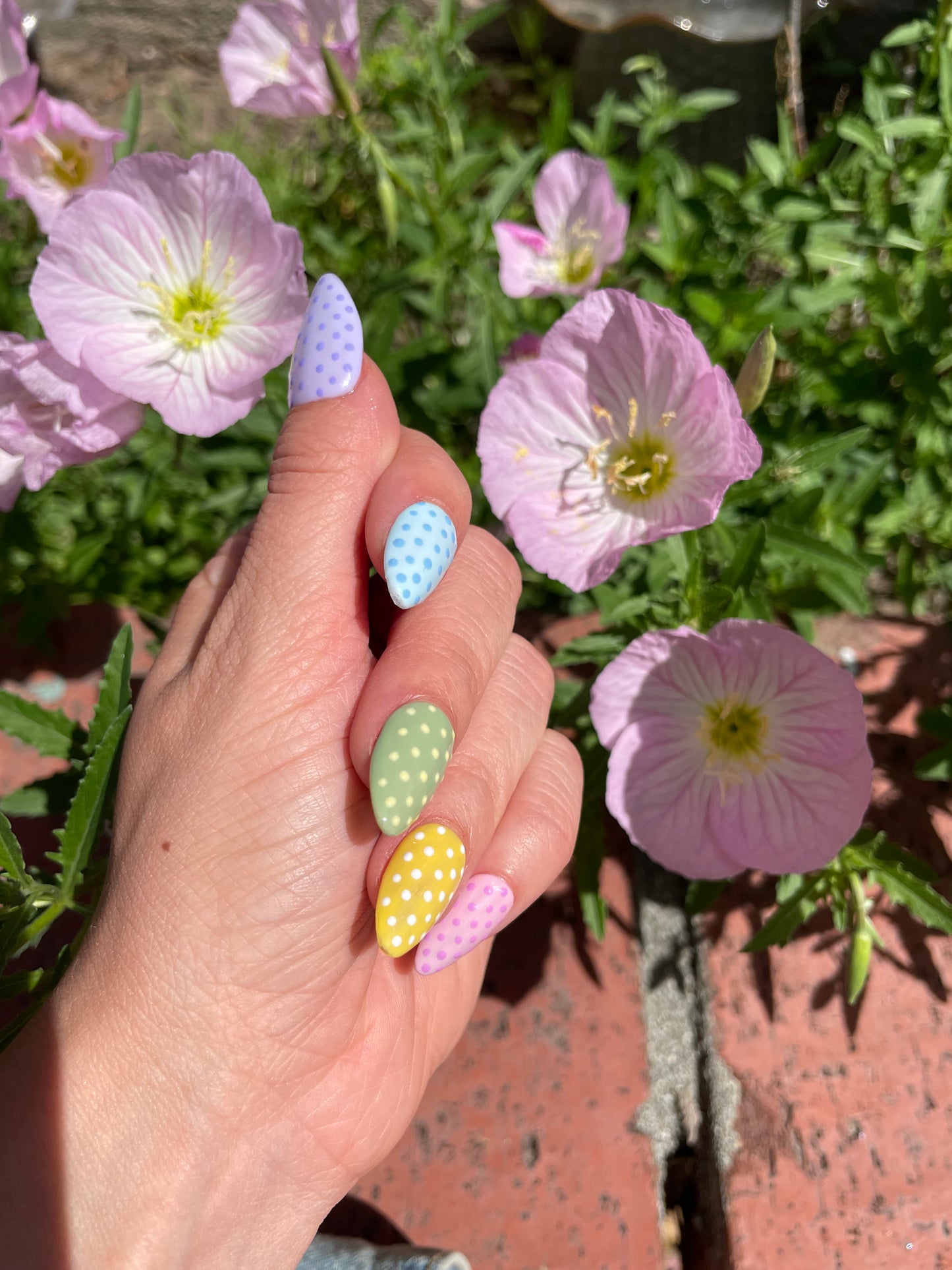 Pastel Polka Dots