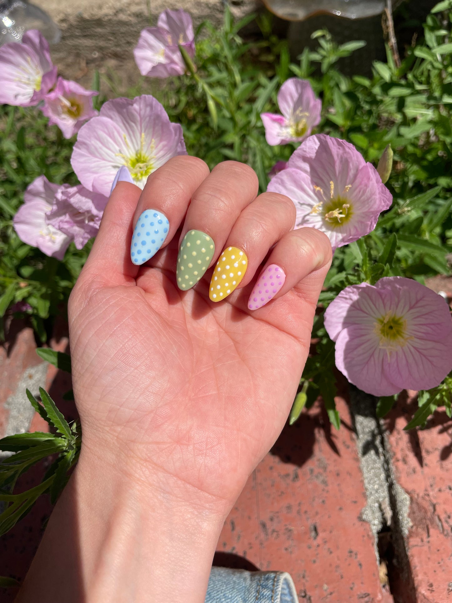 Pastel Polka Dots