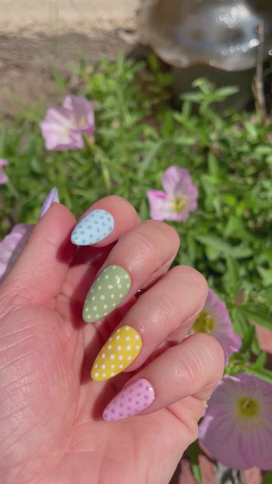 Pastel Polka Dots